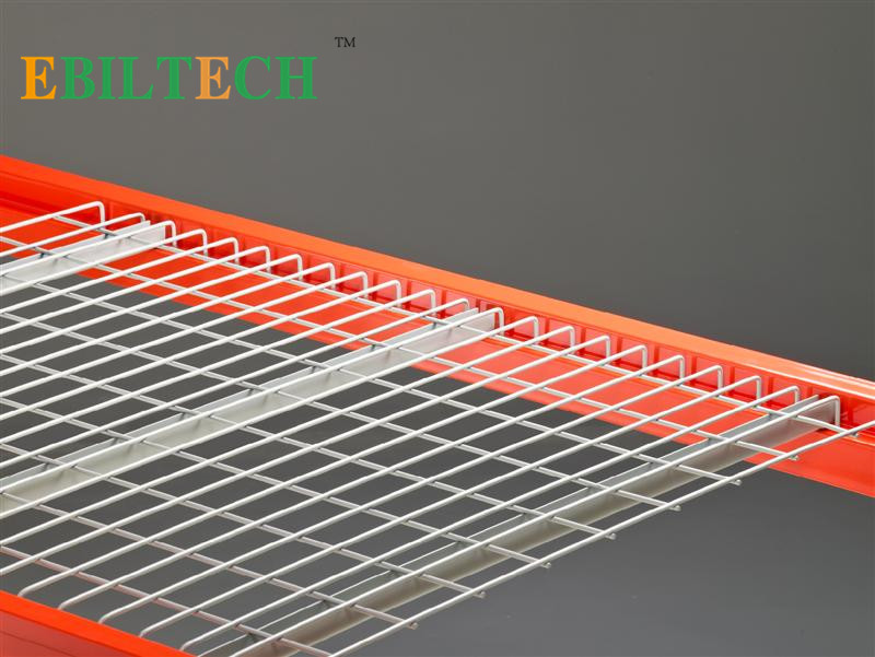 Fold Medium Duty Wire Mesh Shelving Systems With Metal Shelf Corrosion Protection