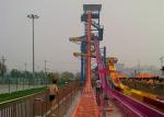 Durable Fiberglass High Speed Slide Amazing Water Parks Around The World Outdoor