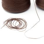 Colorfast Polyester 150d Flat Waxed Thread Suitable for Leather Sewing and
