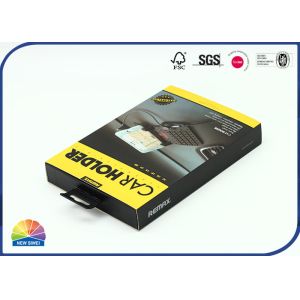 Customize Eco Cardboard Packaging Sliding Drawer Box Spot UV OEM