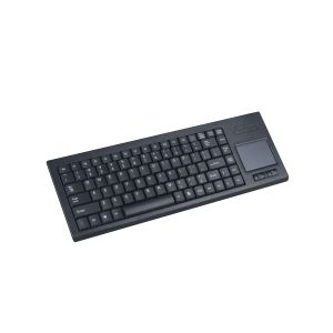 China USB PS2 86 Keys Plastic Industrial Keyboard With Ruggedized Touchpad on sale