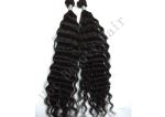 Unprocessed Brazilian Remy Human Hair Extensions , Virgin Deep Wave Hair