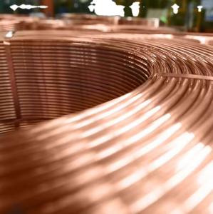 China Copper Tube for Refrigeration Acr Copper Pipe for Air Conditioners factory