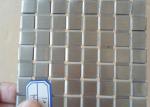 Decorative Flat Wire Mesh Stainless Steel Plain Weave For Exhibition Hall