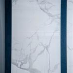 Glazed White Porcelain Marble Sintered Stone Tile Wall Slab Wear Resistant