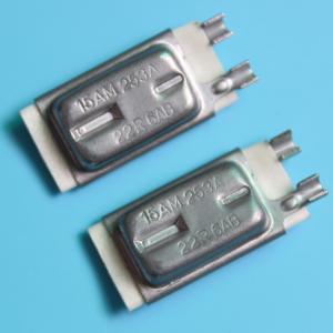 China free samples 80C 15AM water pump motor thermal protector thermal fuse 250V/5A 50--180C UL VDE RoHS factory