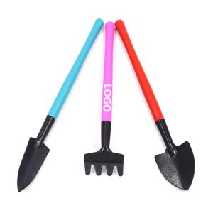China Promotional Mini Garden Tool Three Pieces Plant Tool Set Logo Customized factory
