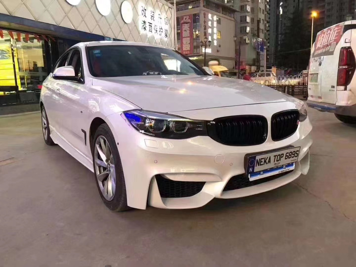 PP Plastic Material F34 3 Series GT 320 330 328i Body Kit F34 Upgrade M4 Style Front and Rear Bumper