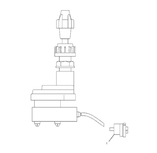 266-1473 2661473 Throttle Posistion Sensor Excavator Spare Parts For C18 3512