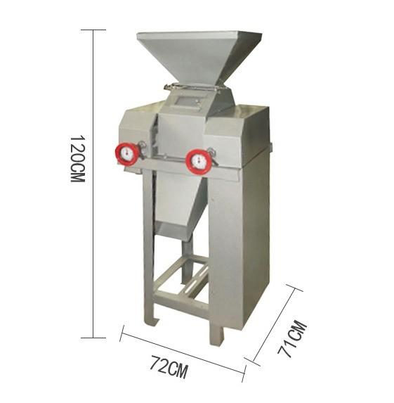 Craft Beer 125 KG Capacity Automatic Malt Mill Grinder with 150*130mm Roller