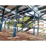Q355 Galvanized Metal Frame Steel Structure Building For Logistics Center