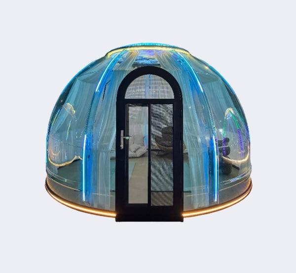 Luxury Waterproof Transparent Hotel Polycarbonate Dome Tent Bubble Room Bubble