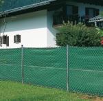 Park , Garden Shade Fence Netting Raschel Knitted With UV Resistant