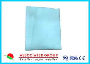 China 100 Gsm Ultra Size Disposable Dry Wipes For Bath Use , Pearl Small Dot Pattern factory