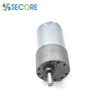 90rpm Door Lock Gear Motor 12V 24V Dia 37mm With Encoder