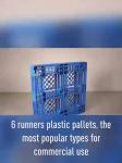 1200x1100 plastic pallet for stacking 6 runners Plastic Pallet for cold storage
