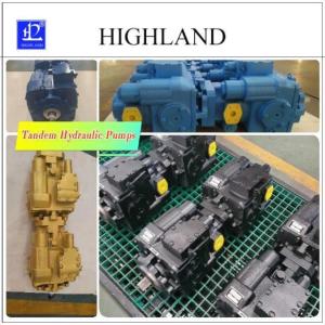 China Harvester Tandem Piston Pump Manual Loading Mode For Hydraulic System Components factory