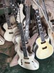 Irregular Special-shaped electric guitar yellow paint rosewood fingerboard