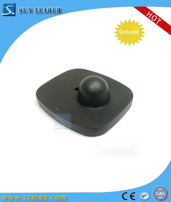 Small Square Shop EAS System Clothing Security Tags for RF Radio Frequency Systems