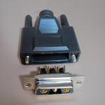 D-SUB 3V3 Male BBU Power Connector Solder Type For PSU-AC Cable