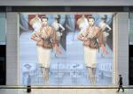 1920Hz Full Color Transparent Glass LED Display Screen For Shop