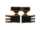 Orange Single Belt Stomach And Thigh Trimmer Sweat Belt For Stomach And Thighs