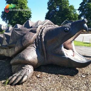 China 7M Life Size Realistic Animatronic Animals Snapping Turtle For Aquarium factory
