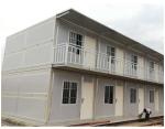 Galvanized Steel Frame Fireproof Foldable Container House