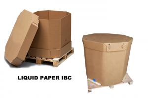 China Plastic ISO Tank Paper IBC Container 1000L Foldable factory