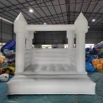 Commercial Grade Wedding White Bounce House For Outdoor Wedding Party Events