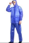Rubber Transparent Impermeable Raincoat Workwear PVC Waterproof Jacket And Pants