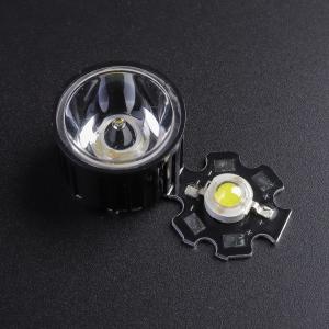 China 5 Degree PMMA LED Lens 1W /3W Optical PMMA For Led Spot Lighting factory