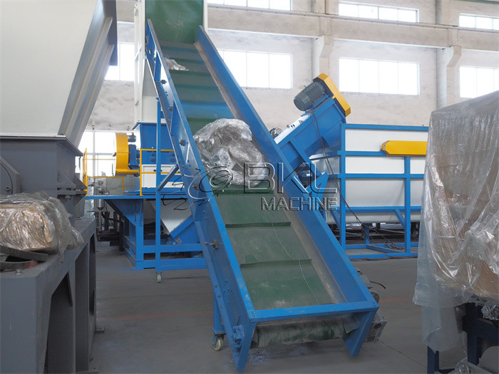 LDPE Plastic Recycling Lines Film Washing Machine 300kg