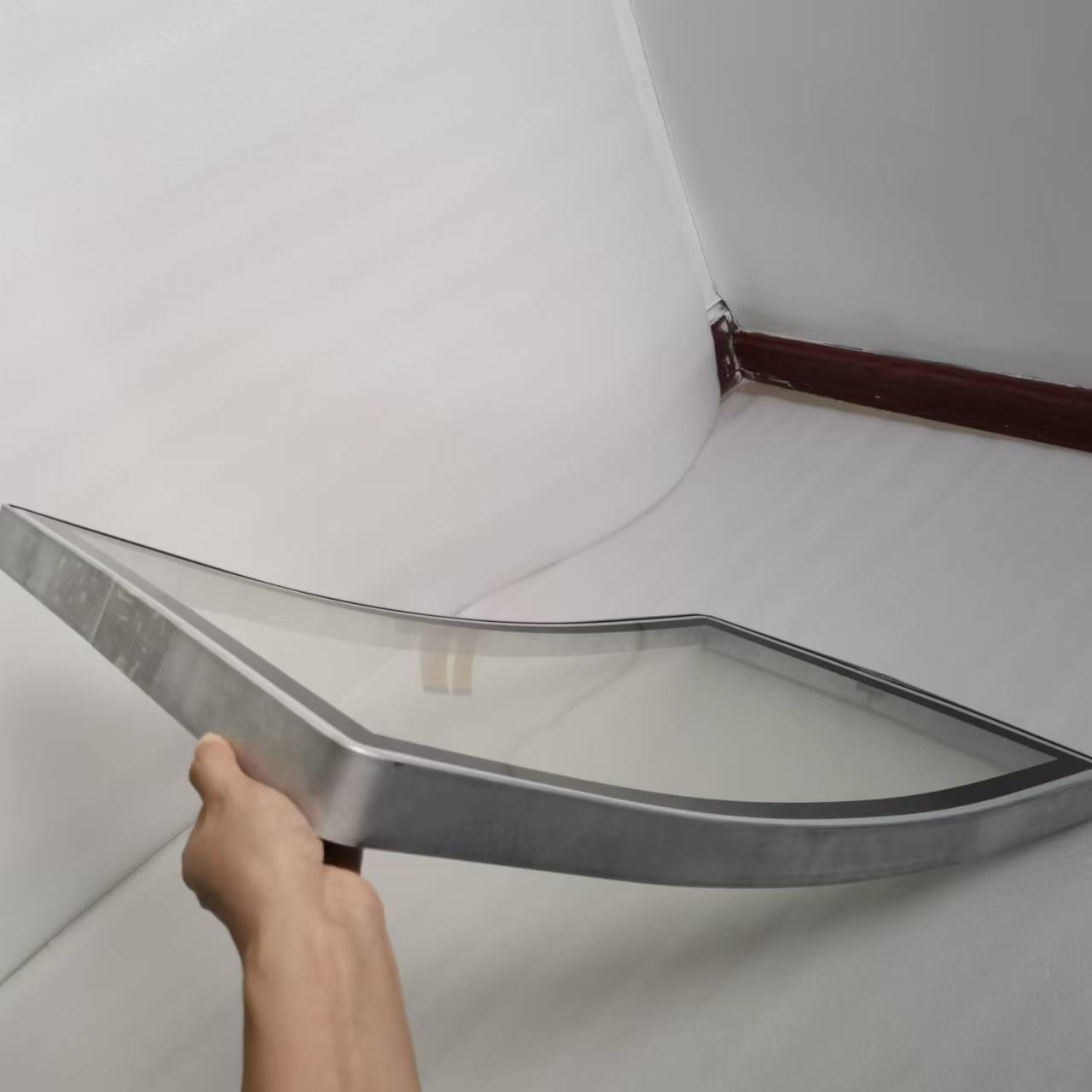 Capacitive 32 Inch Curved Touch Panel with high sensitivity USB Interface