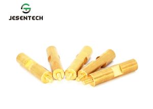 China CNC Machining Brass Linear Bearing Shaft Custom For Synchronous Belt Wheel factory