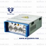 GSM CDMA PCS DCS Cell Signal Scrambler 3G 4G 5G Signal Jammer 300W Aluminum