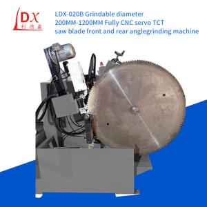 China Large CNC TCT Saw Blade Front And Rear Angle Grinding Machine LDX-020B factory