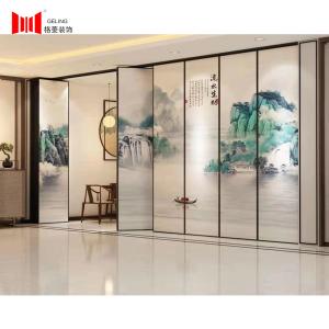 China 3.5m High Paint Surface Soundproof Movable Partition Wall For Hotel Hall factory