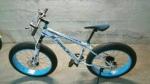 Height 198cm Sledge Wheel Steel 26 Inch Fat Tire Bike