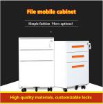 Movable 0.4mm To 1.2mm Office Filing Cabinets OEM