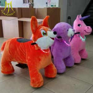China Hansel amuseemnt games and plush toys stuffed animals with sound for sale on sale