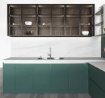 Green Bright High-Grade Acrylic Door Combination For Modular Kitchen