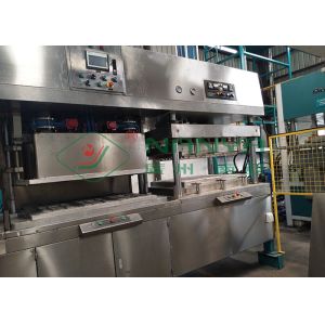 Disposable Bagasse Paper Plate Making Machine With PLC 1100*800mm