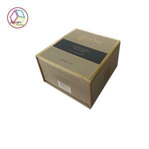 China Cube Shape Cosmetic Storage Box Raw Material Customized Logo Printing factory