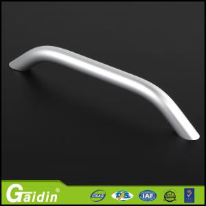 China bedroom office powder coated contemporary foggy siver aluminum furniture handle factory