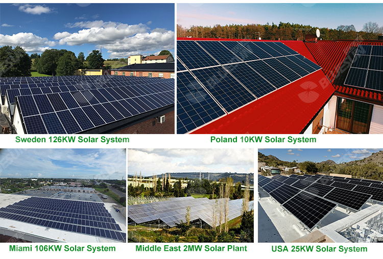 Bluesun PERC Solar and Photovoltaic Panels High Efficiency Buy Solar Panel 400watt 410w 390w Installing Solar Panels for House