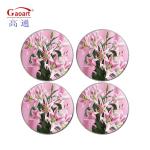 Kitchen Cutting Blank Tempered Glass Coaster in 5mm Thickness and Fruit Design