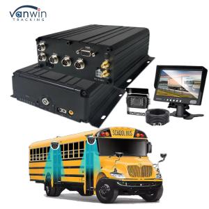 China Car Storage Card AHD 1080P 4CH Hard Drive Mobile DVR High Definition Video Monitor factory