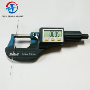 China High Hardness Cemented Carbide Rods , Solid Carbide Bar Dia0.7*100mm factory
