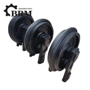 China PC200 Front Idler Assembly E200 E320 E200b Excavator Undercarriage Spare Parts factory